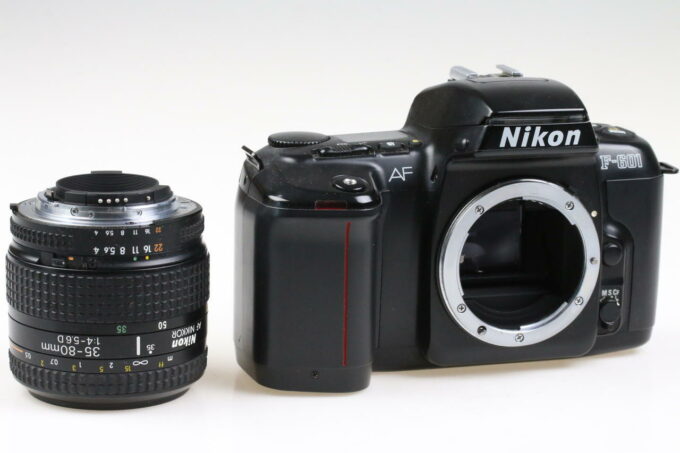 Nikon F-601 mit AF 35-80mm f/4,0-5,6 D - #2549641