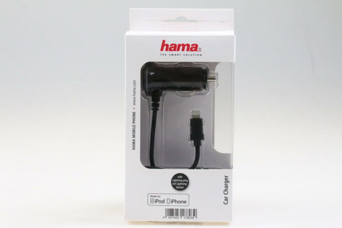 Hama KFZ Ladegerät für Lightning (iPod/iPhone)