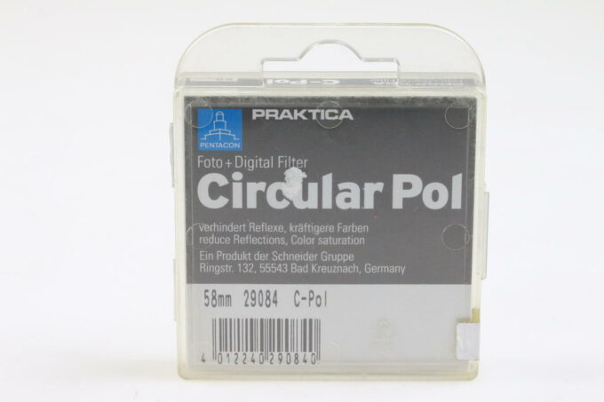 Praktica POL Cirkular Filter 58mm