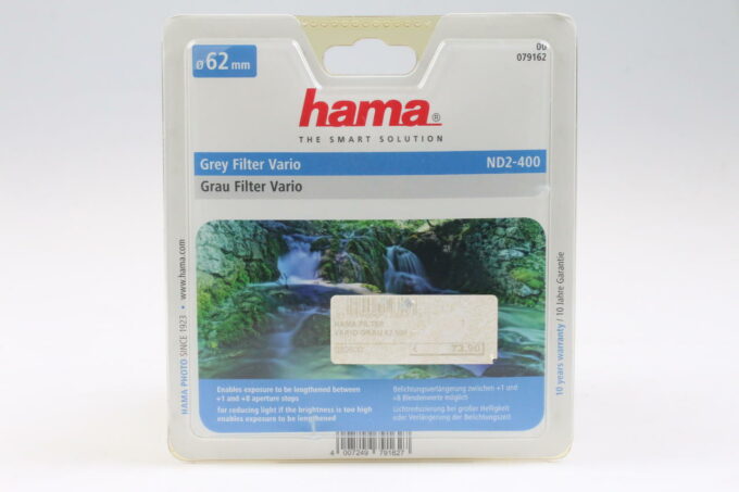 Hama Vario ND-Filter 2 - 400 - 62mm