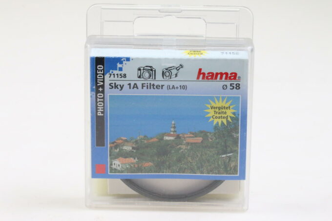 Hama Sky 1A (LA+10) 58mm Filter (IV)