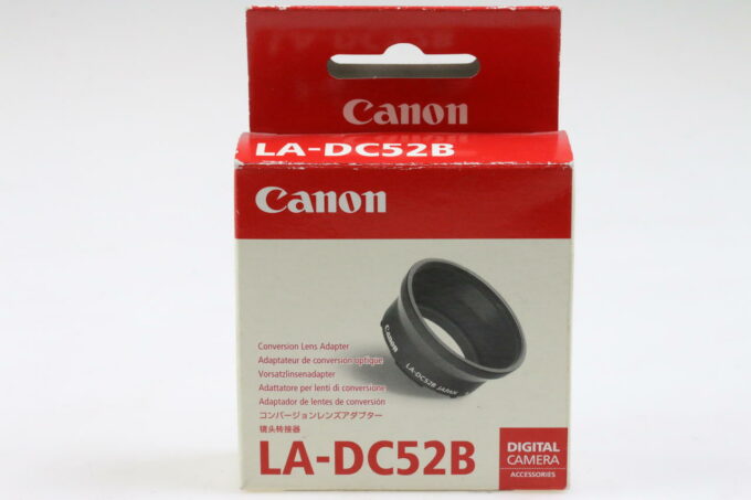 Canon Vorsatzlinsenadapter LA-DC52B