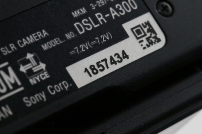 Sony Alpha 300 SET - #1857434