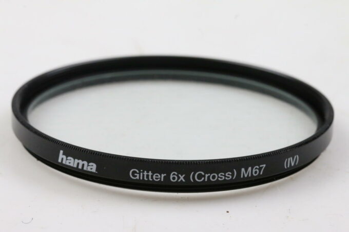Hama Filter Gitter/Stern 6x 67mmmm