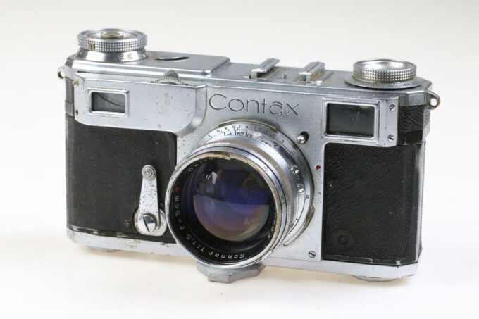 Zeiss Ikon Contax I mit Sonnar 5cm f/2,0 - Bastlergerät - #36199
