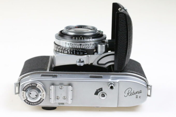 Kodak Retina IIc (Typ 020) mit Heligon 50mm f/2,8 - #531695 - Image 2