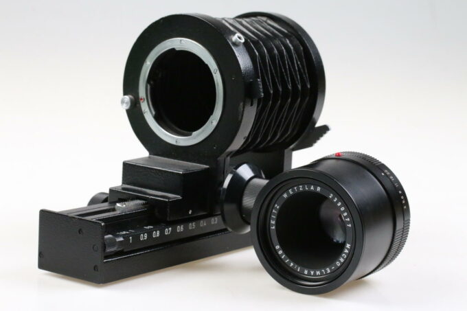 Leica R Balgengerät mit Macro Elmar 100mm f/4,0 - #2390977