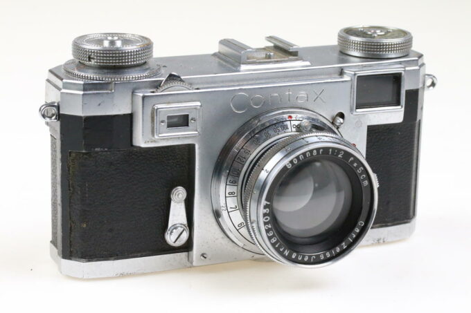 Zeiss Ikon CONTAX IIa mit Sonnar 50mm f/2,0 - #L85601 - Image 2