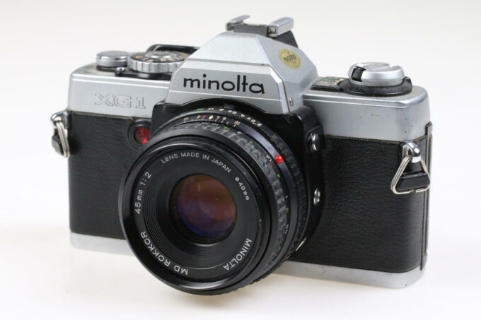 Minolta XG-1 mit MD 45mm f/2,0 - #7100138