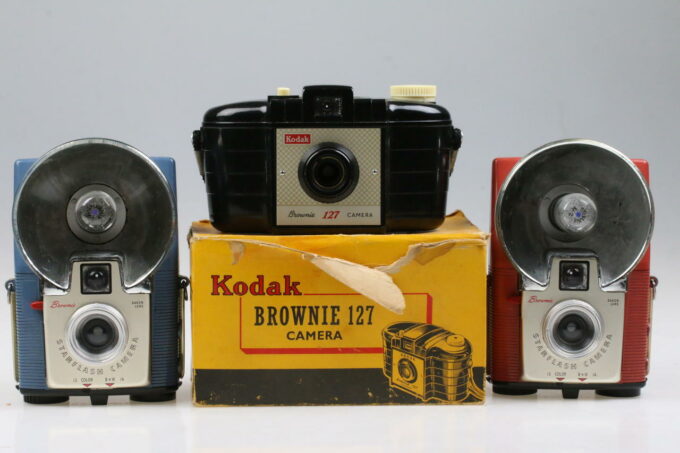 Kodak Konvolut diverse Kodak Sammlerkameras - 6 Stück