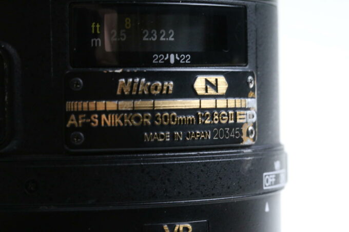 Nikon AF-S 300mm f/2,8 G ED VR II - #203453