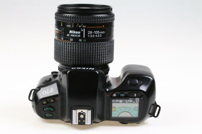Nikon F70 Gehäuse mit AF 28-80mm 3,5-5,6 D - #2614795