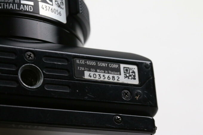 Sony Alpha 6000 mit E PZ 16-50mm OSS - #4035682