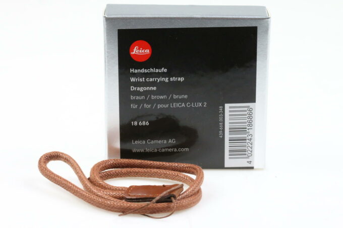 Leica Handschlaufe braun für C-LUX 2 18686