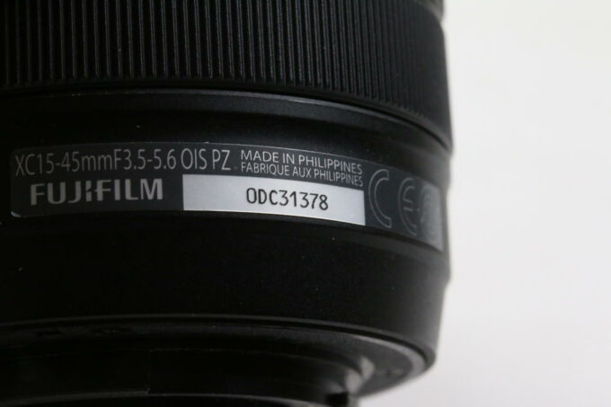 FUJIFILM Fujinon XC 15-45mm f/3,5-5,6 OIS PZ - schwarz - #0DC31378