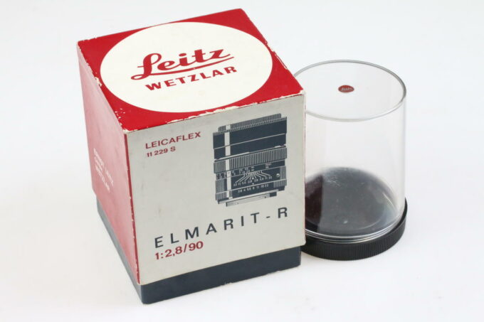 Leica Elmarit-R 90mm f/2,8 Originalverpackung mit Dose