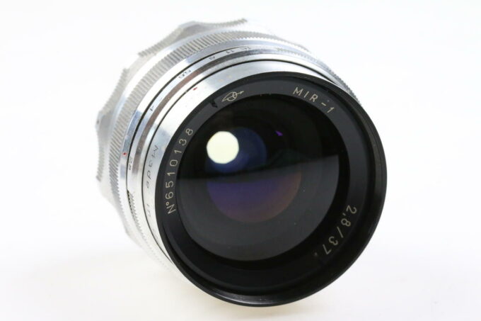 KMZ MIR-1 37mm f/2,8 - Grand Prix Brussels 1958 silber - für M39 - #6510138 - Image 4