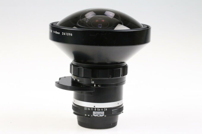 Nikon MF 8mm f/2,8 Fisheye - Nikkor (mit Trübung im Objektiv) - #241096
