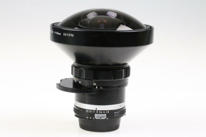 Nikon MF 8mm f/2,8 Fisheye - Nikkor (mit Trübung im Objektiv) - #241096 - Image 4