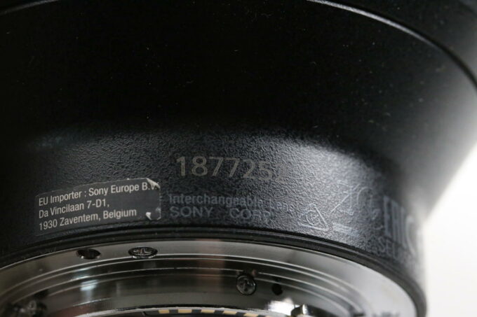 Sony FE 85mm f/1,4 GM - #1877252