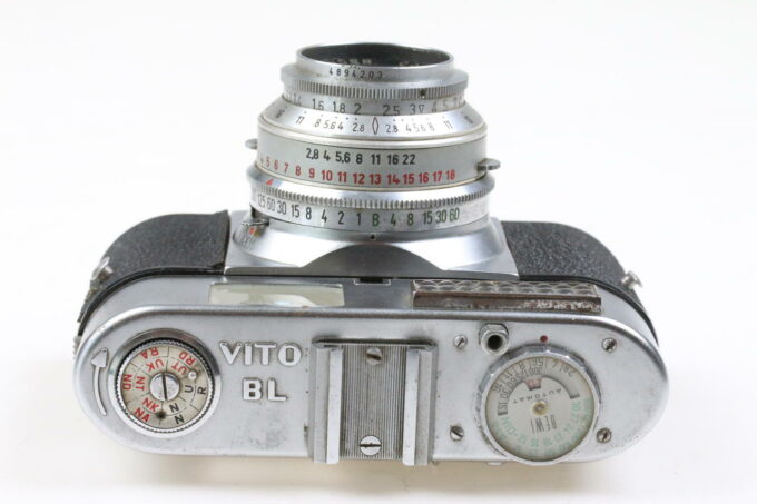 Voigtländer Vito BL mit 50mm f/2,8 Color-Skopar Sucherkamera - #4894203