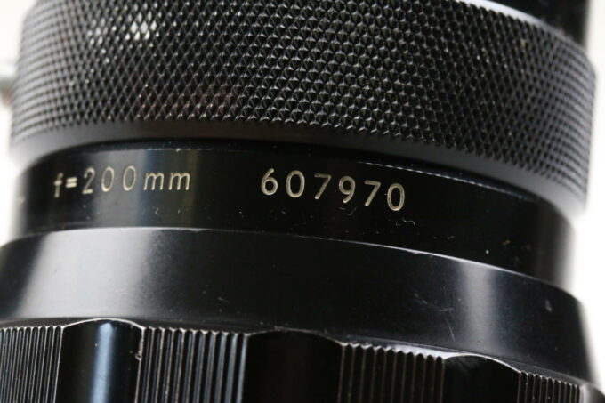 Nikon MF 200mm f/4,0 Nikkor-Q C Auto non Ai - #607970