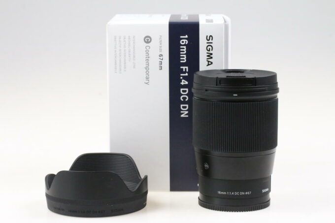 Sigma AF 16mm f/1,4 DC DN für Sony E-Mount - #54903970