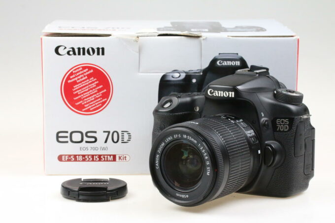 Canon EOS 70D mit EF-S 18-55mm f/3,5-5,6 IS STM - #103025017100