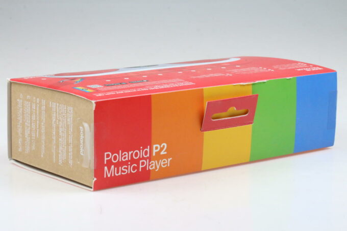 Polaroid P2 Music Player Bluetooth portabel - Rot - #90862302E0910