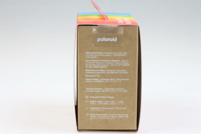 Polaroid P1 Music Player Rot