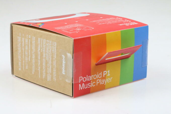 Polaroid P1 Music Player Rot