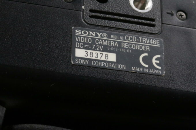 Sony CCD-TRV46E - #38378