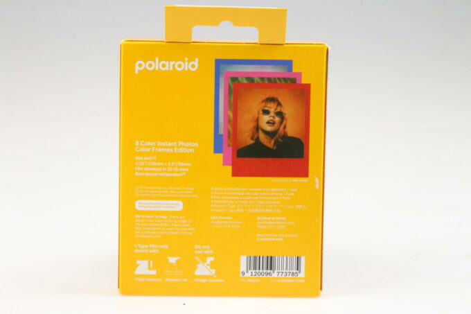 Polaroid i-Type Color Film Color Frames - Expired 01/2023