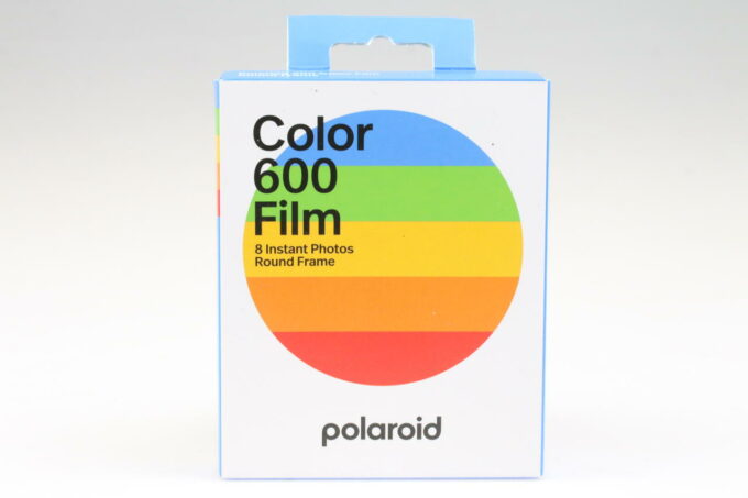 Polaroid 600 Color Film Round Frame 8 Aufn. Abgelaufen