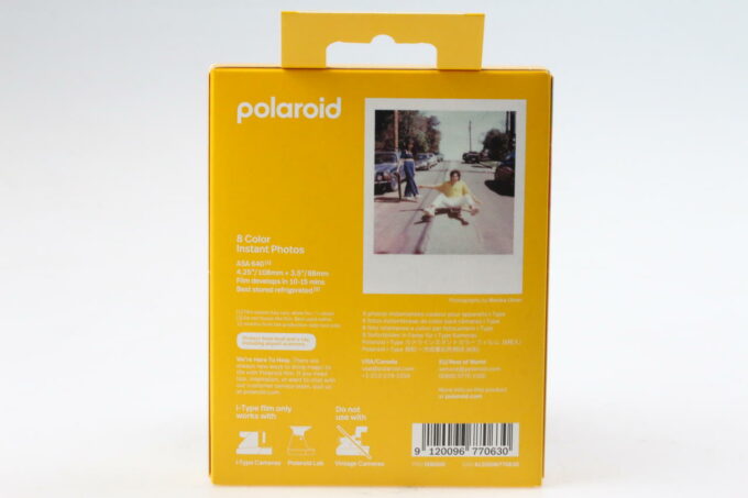 Polaroid i-Type Color Film 8 Abgelaufen 3/24