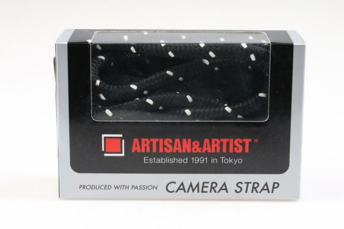 ARTISAN&ARTIST ACAM-701 Pin-Dot Tragegurt BW