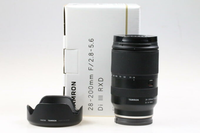 Tamron 28-200mm f/2,8-5,6 Di III RXD Sony FE - #007702