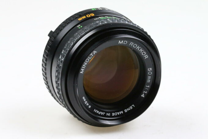 Minolta MD 50mm f/1,4 Rokkor (MD II) - #4019981