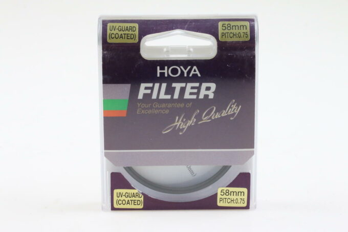 Hoya UV-Guard (Coated) Filter 58mm