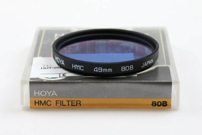 Hoya Blaufilter 80B 49mm