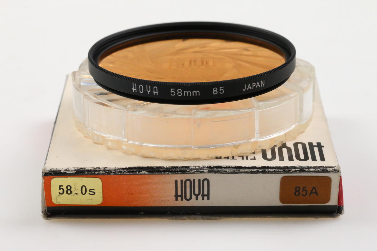 Hoya HMC Orangefilter 85A Konversionsfilter 58mm