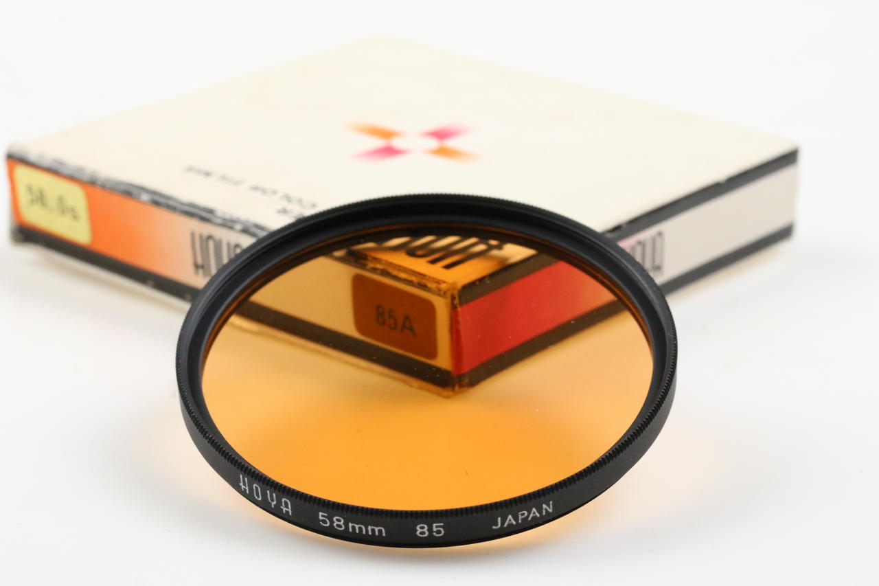 Hoya HMC Orangefilter 85A Konversionsfilter 58mm