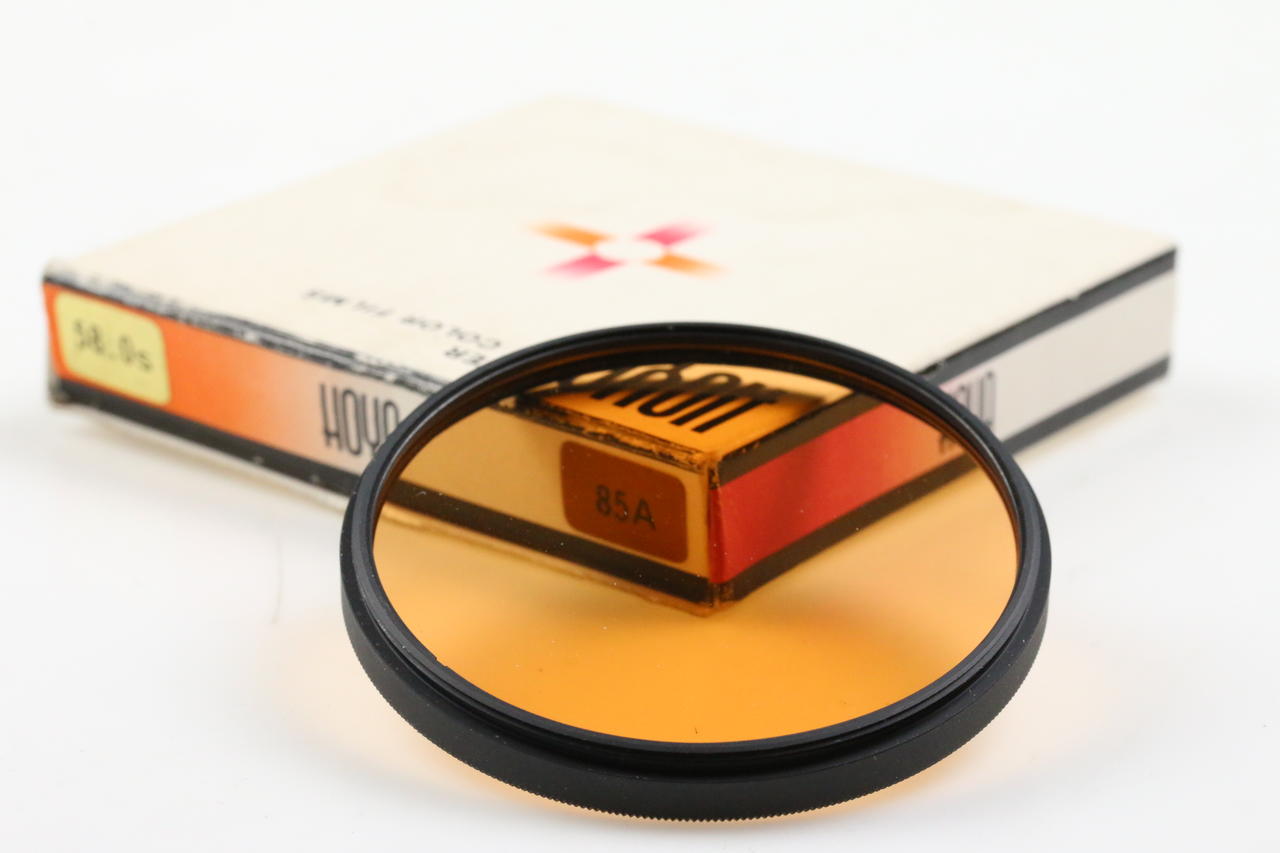 Hoya HMC Orangefilter 85A Konversionsfilter 58mm