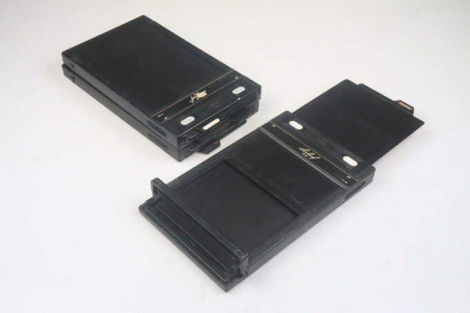 Linhof Planfilmkassetten 13x18 cm / 5x7 inch - 3 Stück