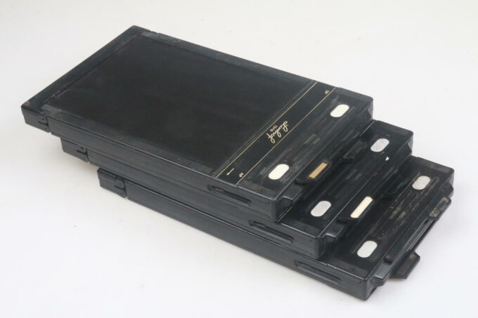 Linhof Planfilmkassetten 13x18 cm / 5x7 inch - 3 Stück