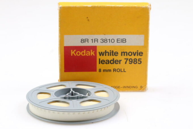 Kodak Filmvorspann 8mm weiss