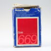Polaroid Film 669 Silk - Abgelaufen Oktober 1990 - Expired October 1990