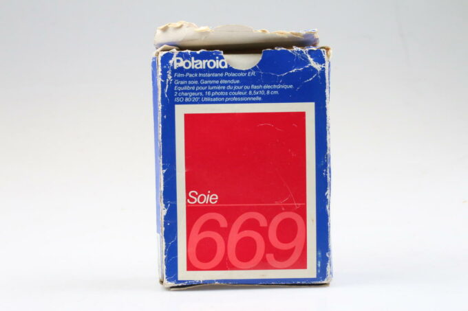 Polaroid Film 669 Silk - Abgelaufen Oktober 1990 - Expired October 1990