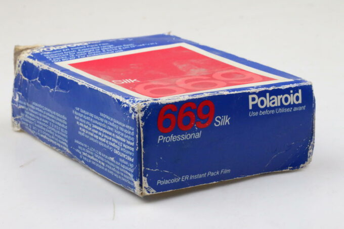 Polaroid Film 669 Silk - Abgelaufen Oktober 1990 - Expired October 1990
