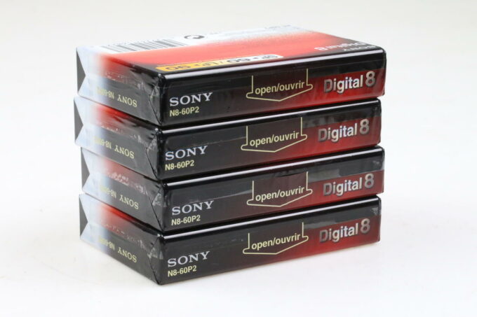 Sony Digital 8 Kassetten - 4 Stück